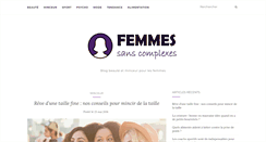 Desktop Screenshot of femmes-sans-complexes.fr