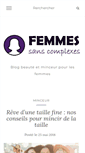 Mobile Screenshot of femmes-sans-complexes.fr